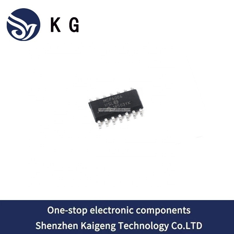 MCP6004T-I/SL SOP614 Electronic Integrated Circuits SMT Low Power Operational Amplifier